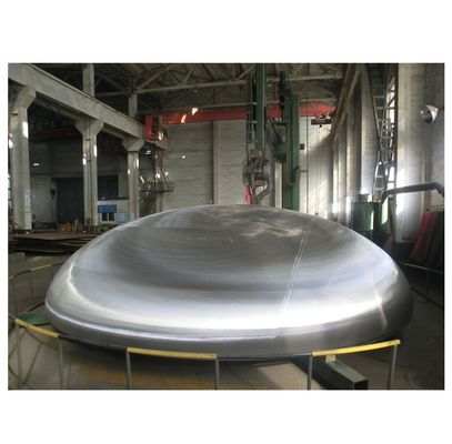Taille personnalisée Tête de plat 1000 mm 6 mm Tête d'hémisphère en acier doux