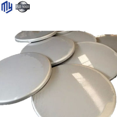 1000 mm 900 mm Domes à têtes plates en acier inoxydable doux pour les fabricants de récipients sous pression