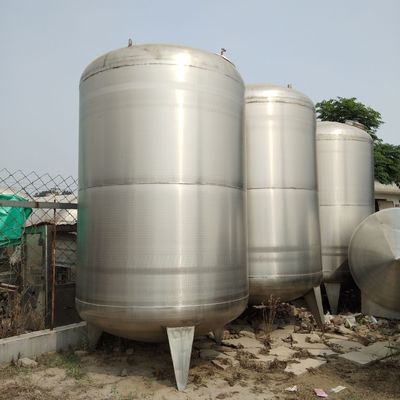 Réservoir de stockage d'eau en acier inoxydable 304 personnalisé avec une pression maximale de 50 MPa