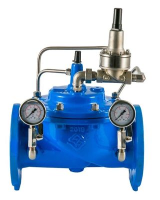 Excellentes soupapes de décharge industrielles en fer ductile pour les besoins des clients
