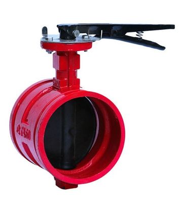 Valve à papillon de type Wafer/Lug/Flanche/Flanche à extrémité creusée personnalisée pour l'efficacité industrielle