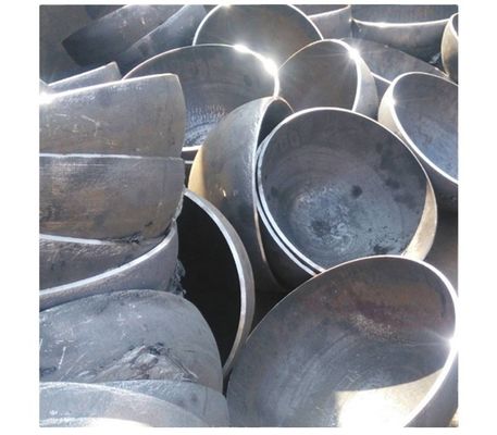 Hémisphères en acier inoxydable plat et en acier doux ASME Cercle standard Têtes hémisphériques