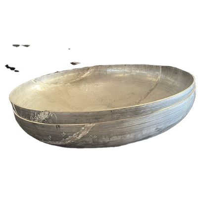 Tête de réservoir elliptique en acier au carbone 304 Tête de récipient pour réservoir de stockage d'eau OEM