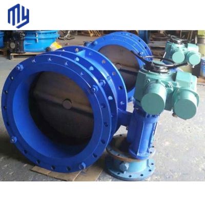 Valve à papillon de type flange U pour l'eau de mer