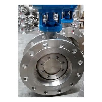 Valve à papillon à joint souple en fer pneumatique ductile supportée par OEM pour les supports gazeux