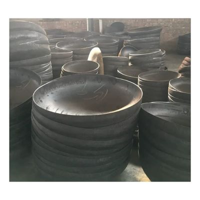 Acier inoxydable 304 316L 904 Butt soudé capuchons de bout de tuyau sans couture avec connexion égale