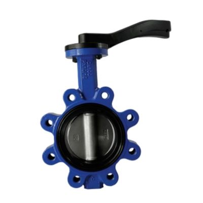 Valve à papillon industrielle DN300 avec structure de diaphragme et taille de port personnalisable
