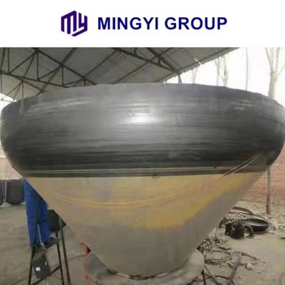 OEM Conical Bottom Asme Tête hémisphérique Tête ellipsoïdale avec certificat complet