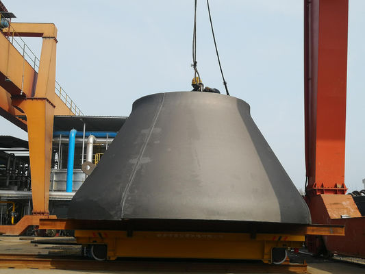 Polissage 304 tête conique en acier inoxydable Tête de réservoir avec connexion de soudage