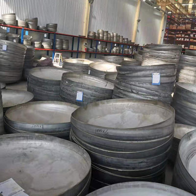Taille personnalisée Tête de plat 1000 mm 6 mm Tête d'hémisphère en acier doux