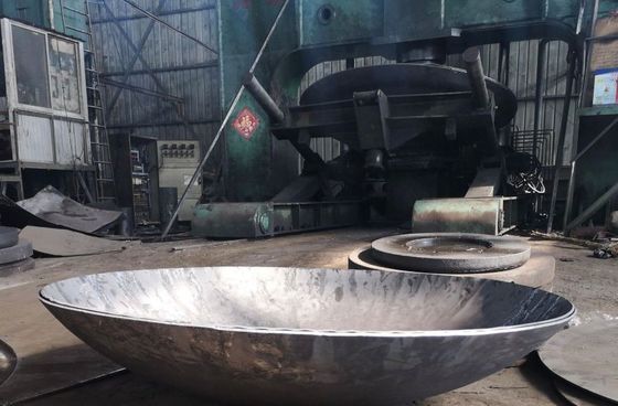 Tête de coulée à l'extrémité de plaque sphérique en acier au carbone