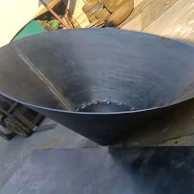 Acier au carbone personnalisé en acier inoxydable cône plat fond de réservoir têtes coniques pour la conception