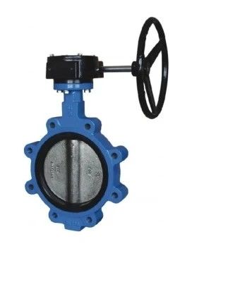 API609 EPDM revêtue de PTFE en fonte de type Wafer Lug Butterfly Valve pour les besoins personnalisés