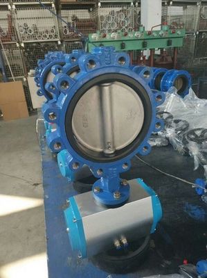 DN65 soupape papillon en fer ductile à moteur électrique avec service personnalisé