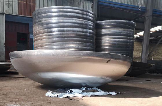 Des têtes torisphériques en acier à double phase en aluminium Din 28011