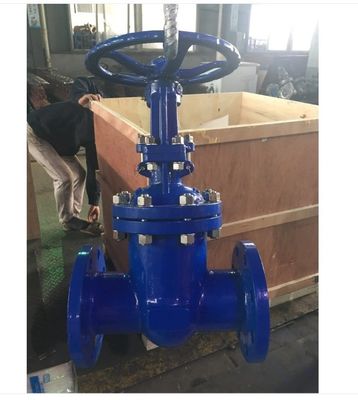 Valve de porte en acier au carbone de 8 pouces à température moyenne ANSI API 150Lb 300lb