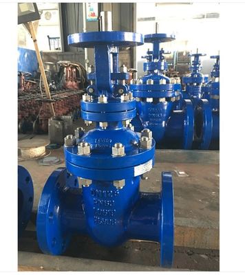 Valve de porte en acier au carbone de 8 pouces à température moyenne ANSI API 150Lb 300lb