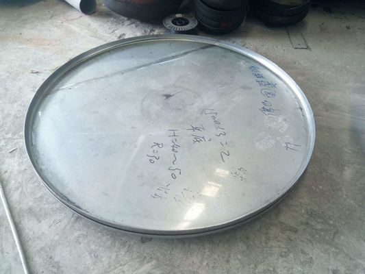 Tête plate de coulée standard ASME professionnelle pour la sélection de matériaux de récipients sous pression