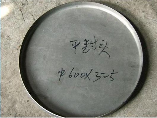 Carbone 304 Astm A403 acier 316l Finition du réservoir à tête plate Finition du plat selon la norme ASME