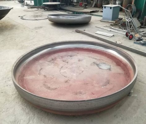 Couvercle à tête plate en acier au carbone pour les pièces de chaudière de récipients sous pression