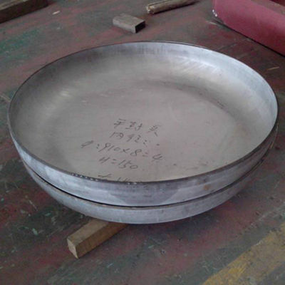 Couvercle à tête plate en acier au carbone pour les pièces de chaudière de récipients sous pression