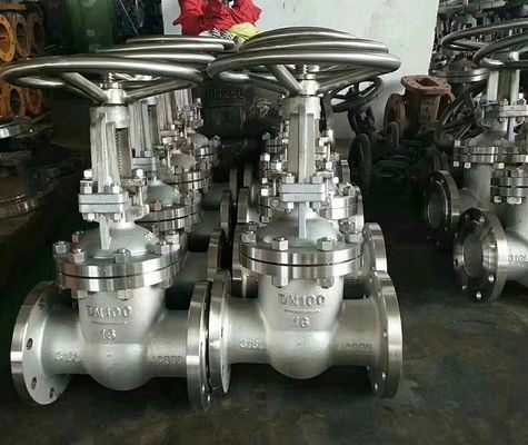API 600 150LB CF8M Valve de sortie en acier inoxydable à brides pour les milieux d'eau