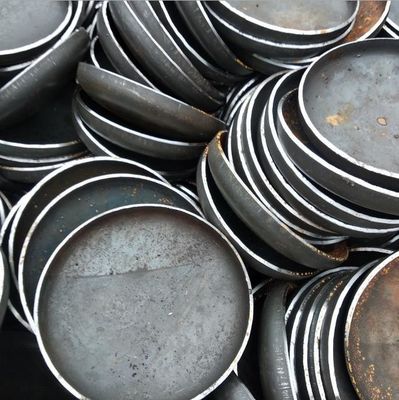 Taille personnalisée de soudage de fond de réservoir de 1000 mm Tête plate ellipsoïdale pour pièces égales de chaudière