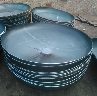 Taille personnalisée de soudage de fond de réservoir de 1000 mm Tête plate ellipsoïdale pour pièces égales de chaudière