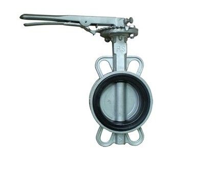 Ventileur papillon OEM en acier inoxydable/acier au carbone avec fonctionnement manuel