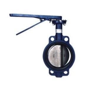 Ventileur papillon OEM en acier inoxydable/acier au carbone avec fonctionnement manuel