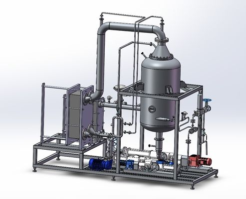 Manuel de référence de la machine de stérilisation évaporative à grande échelle pour autoclave à air en acier personnalisé
