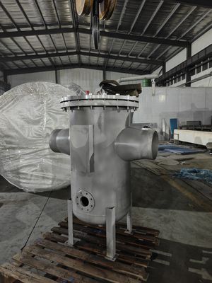 Separateur de vapeur d'eau liquide et de gaz en acier Hydrocyclone sur mesure Parfait pour la séparation