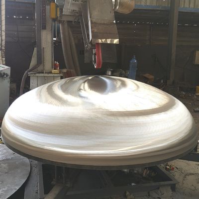 Hexagone/Code de tête ronde personnalisée en acier inoxydable 304l Tête de plaque elliptique torisphérique