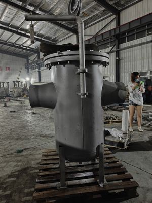 Separateur de vapeur d'eau liquide et de gaz en acier Hydrocyclone sur mesure Parfait pour la séparation