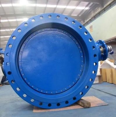 Certificat complet Les soupapes à papillon DIN BS JIS Flange DI CI WCB Corps à double flange