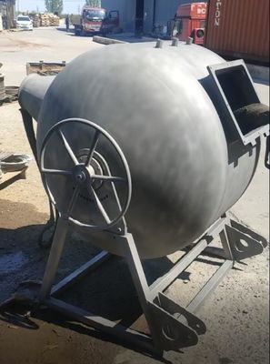 100 litres de réservoir de stockage de gaz en acier inoxydable pour vos besoins de fabrication