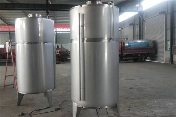 Réservoir de stockage en acier inoxydable pour l' eau liquide de 1000L personnalisé avec construction durable