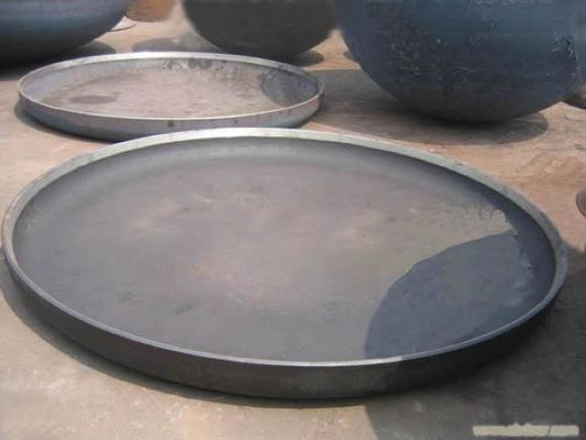 Machine de pressage et de frangage de la tête de plaque de sphère métallique en acier à sphère avec norme ASME