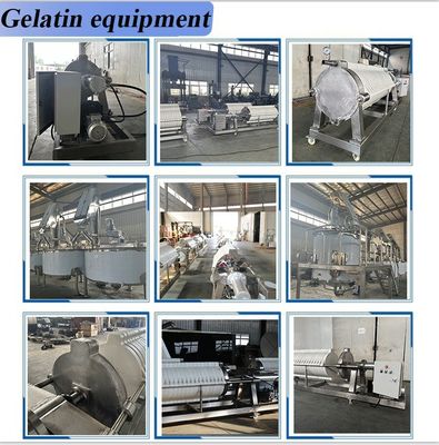 Machine de filtration du coton pour équipement de gélatine personnalisé