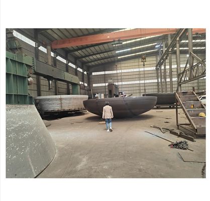 Q235 Q345 Tête de récipient en acier au carbone pour réservoir de stockage