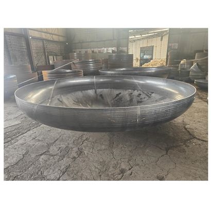 Tête de récipient sous pression standard ASME de diamètre 3000 mm, tête de récipient elliptique à formation chaude