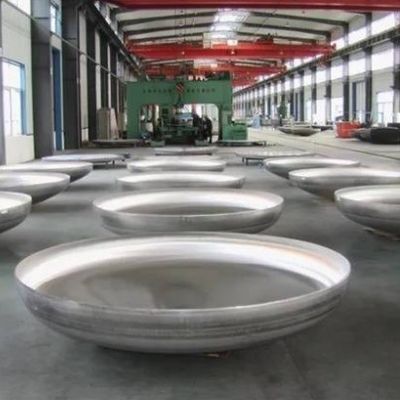 Pipe en acier inoxydable à capuche d'extrémité avec tête hémisphérique d'extrémité de plaque en acier au carbone OEM