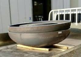 Tête de réservoir elliptique en acier au carbone à plat personnalisée pour navires industriels sous pression