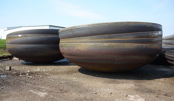 Couplings de soudage en acier au carbone Tête de réservoir elliptique Finition de la plaque