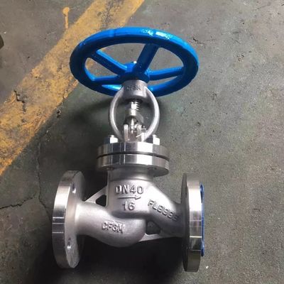 Excellentes vannes de décharge de tuyaux industriels en acier inoxydable avec support personnalisé OBM