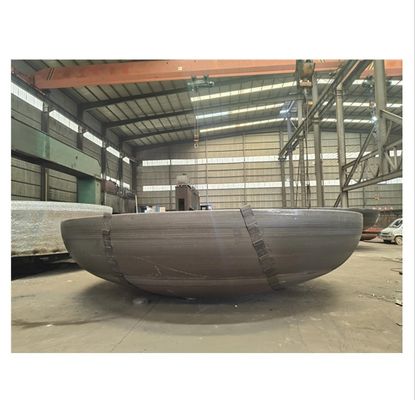 Code de la tête de cercle de la norme ASME 2 1 en acier inoxydable en acier ellipsoïdal