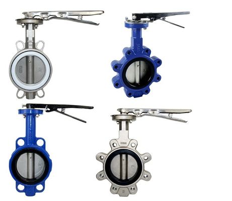 Valve papillon personnalisable en acier inoxydable avec support après-vente et options OEM