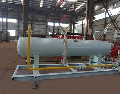 Dispositif de mesure de champs pétrolifères à deux étages séparateur de gaz liquide à deux étages avec manuel de référence