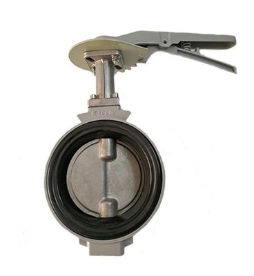 Taille du port selon les exigences du client Venteuse papillon d'eau de mer DN100 DN500 2" 4
