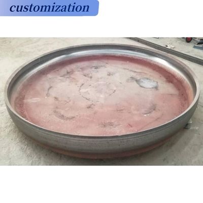 Connexion de soudage égale personnalisée en acier inoxydable à tête plate